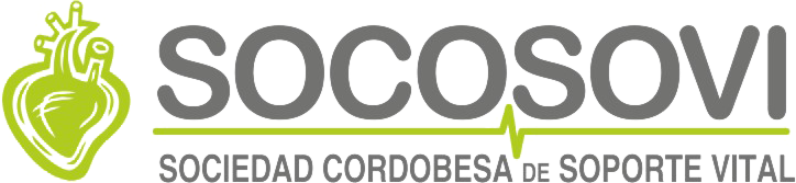 Logotipo de SOCOSOVI, Sociedad Cordobesa de Soporte Vital